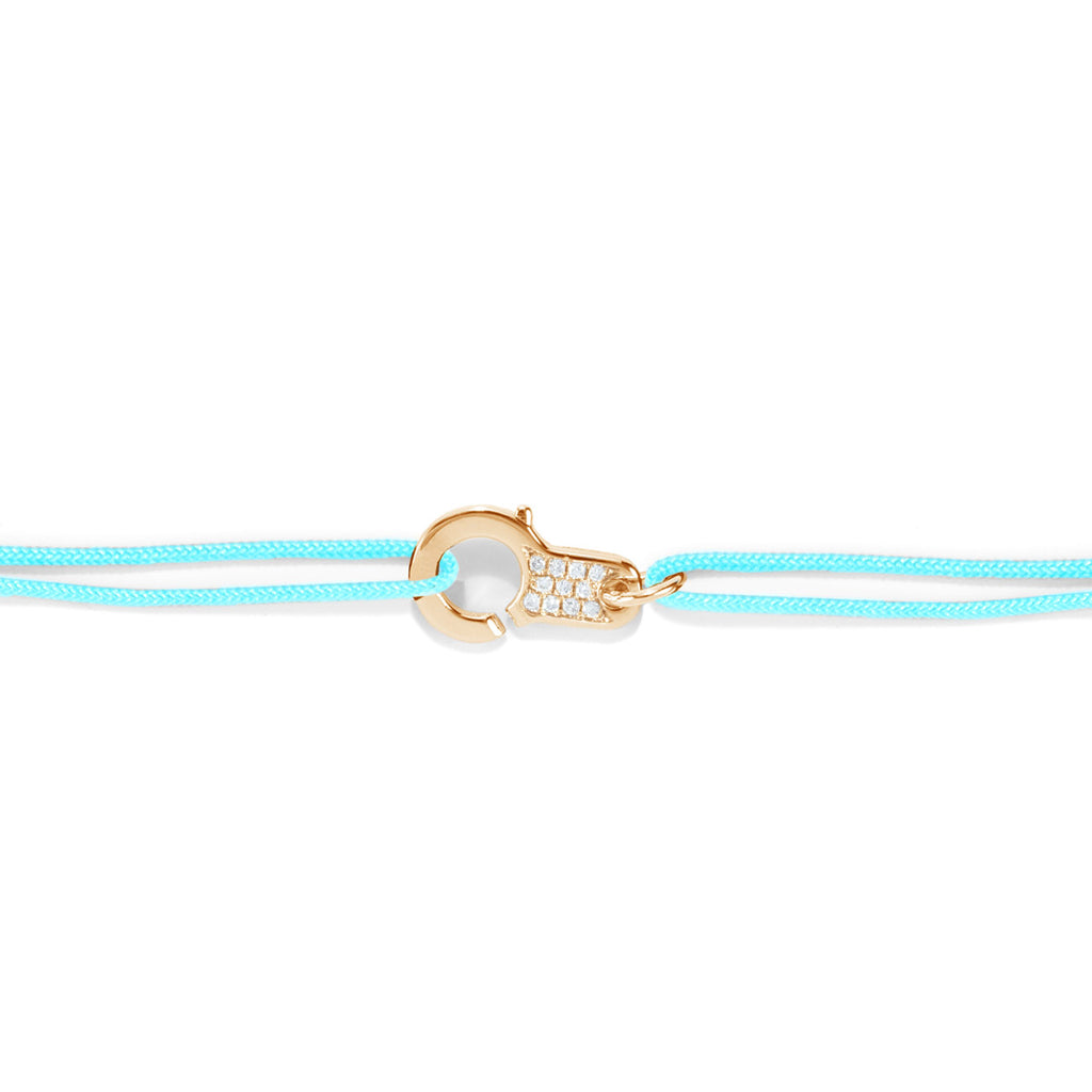 Diamond Cuff bracelet Single - Gold