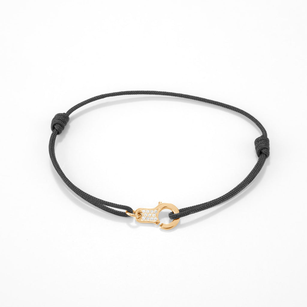 Diamond Cuff bracelet Single - Gold
