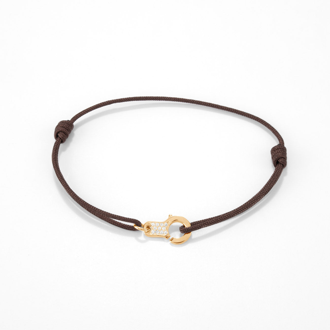 Diamond Cuff bracelet Single - Gold