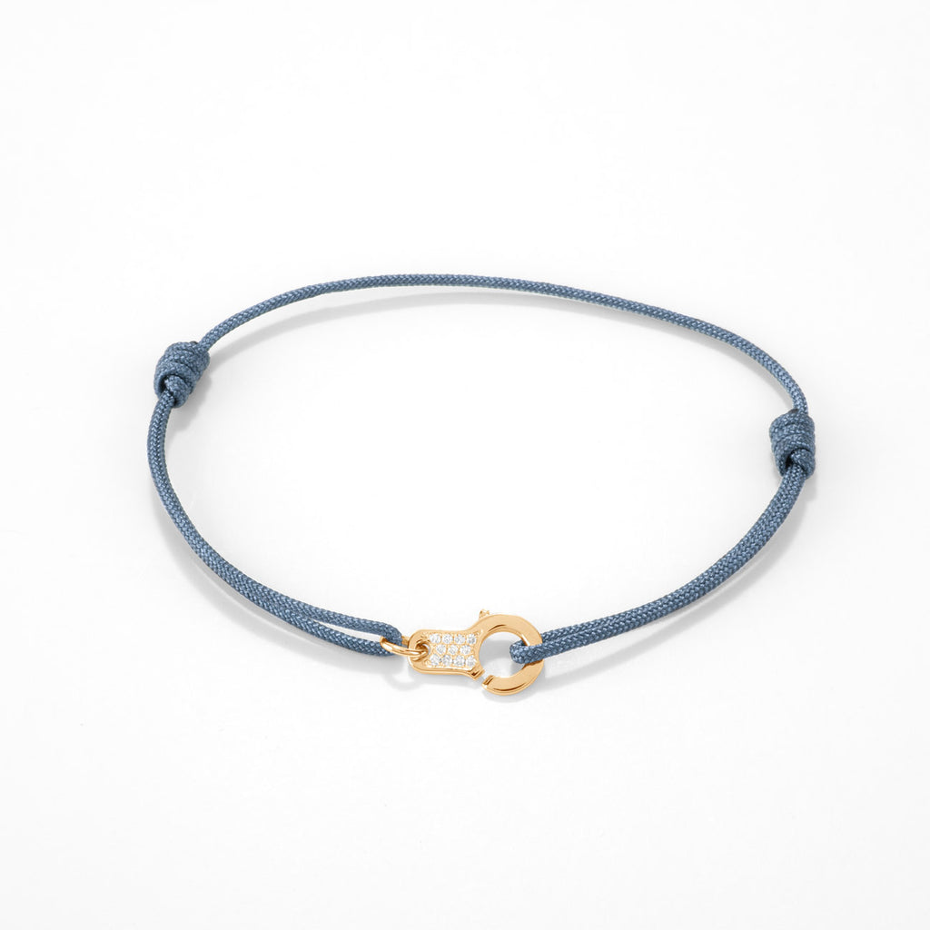 Diamond Cuff bracelet Single - Gold