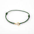 Diamond Cuff bracelet Single - Gold