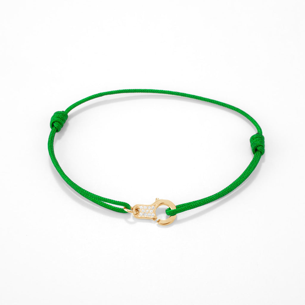 Diamond Cuff bracelet Single - Gold