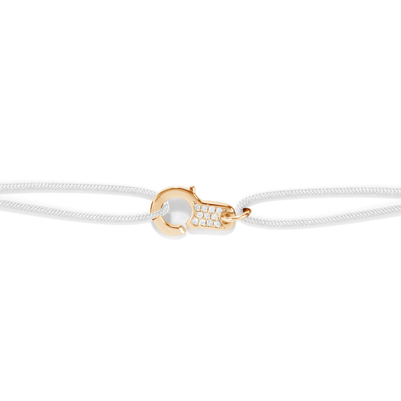 Diamond Cuff bracelet Single - Gold