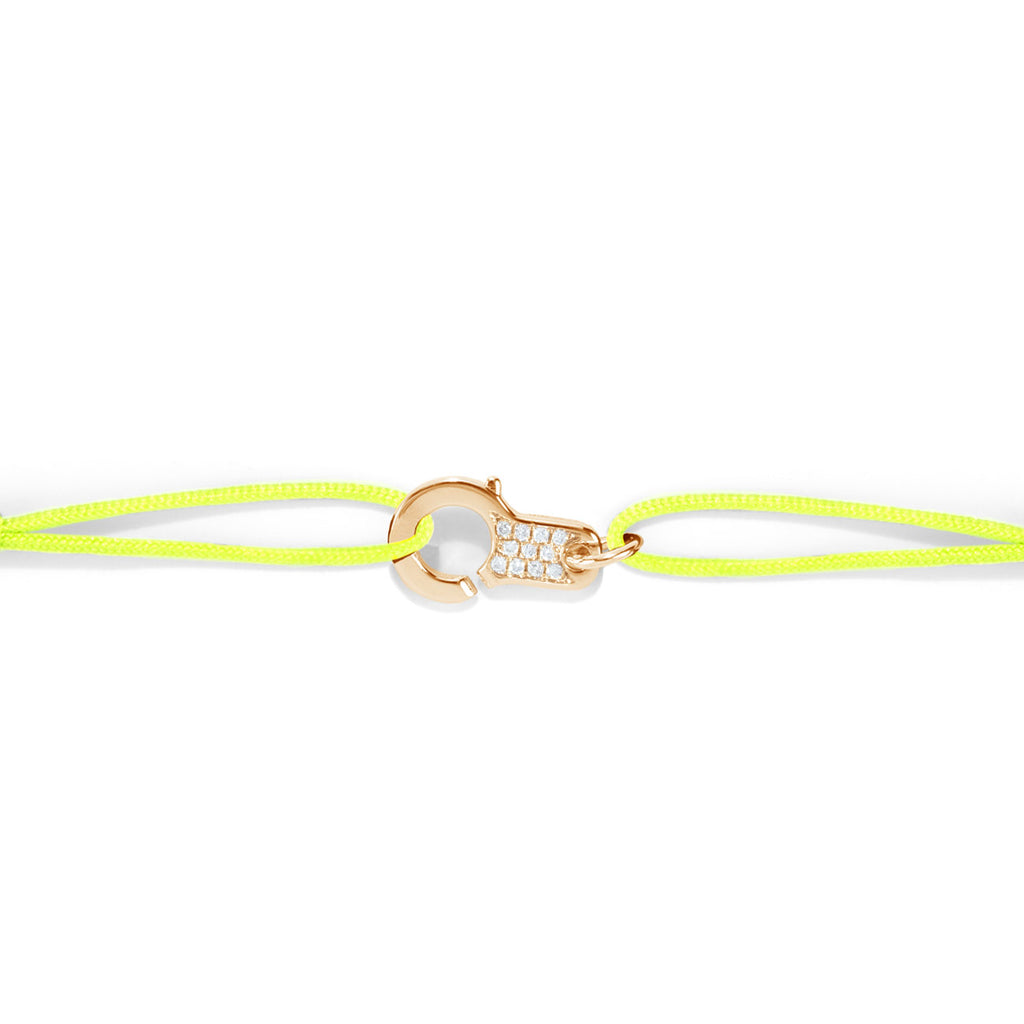 Diamond Cuff bracelet Single - Gold