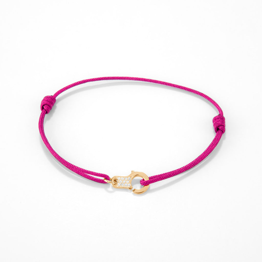Diamond Cuff bracelet Single - Gold