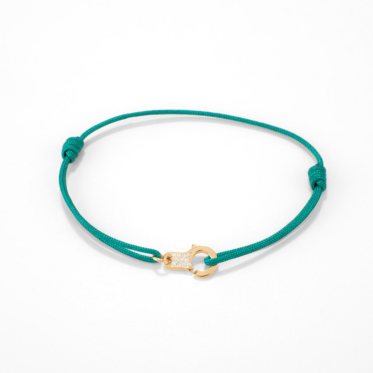 Diamond Cuff bracelet Single - Gold
