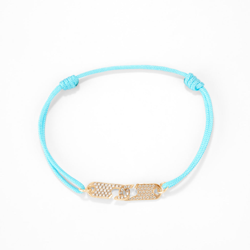 Hook bracelet - Diamonds x 2