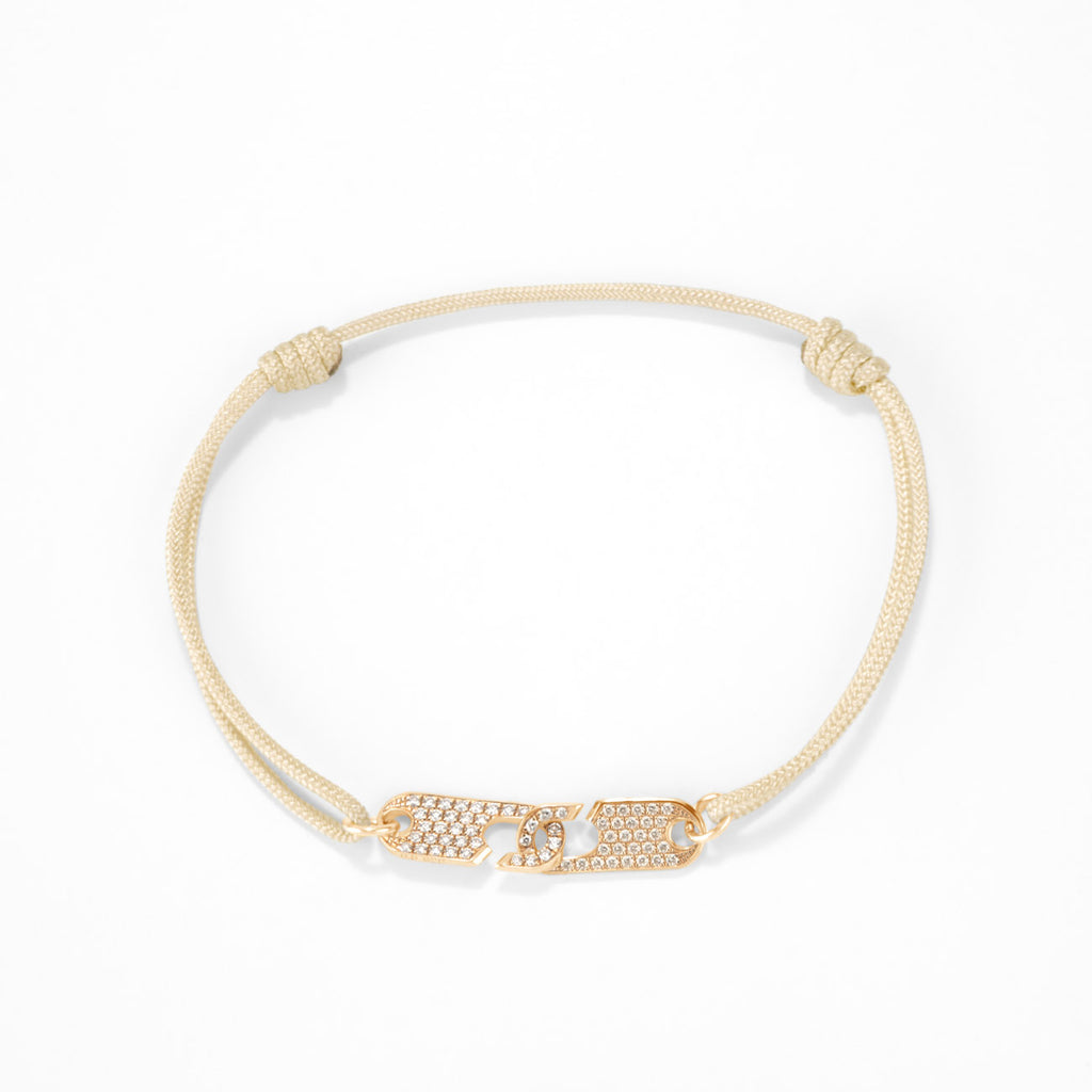 Hook bracelet - Diamonds x 2
