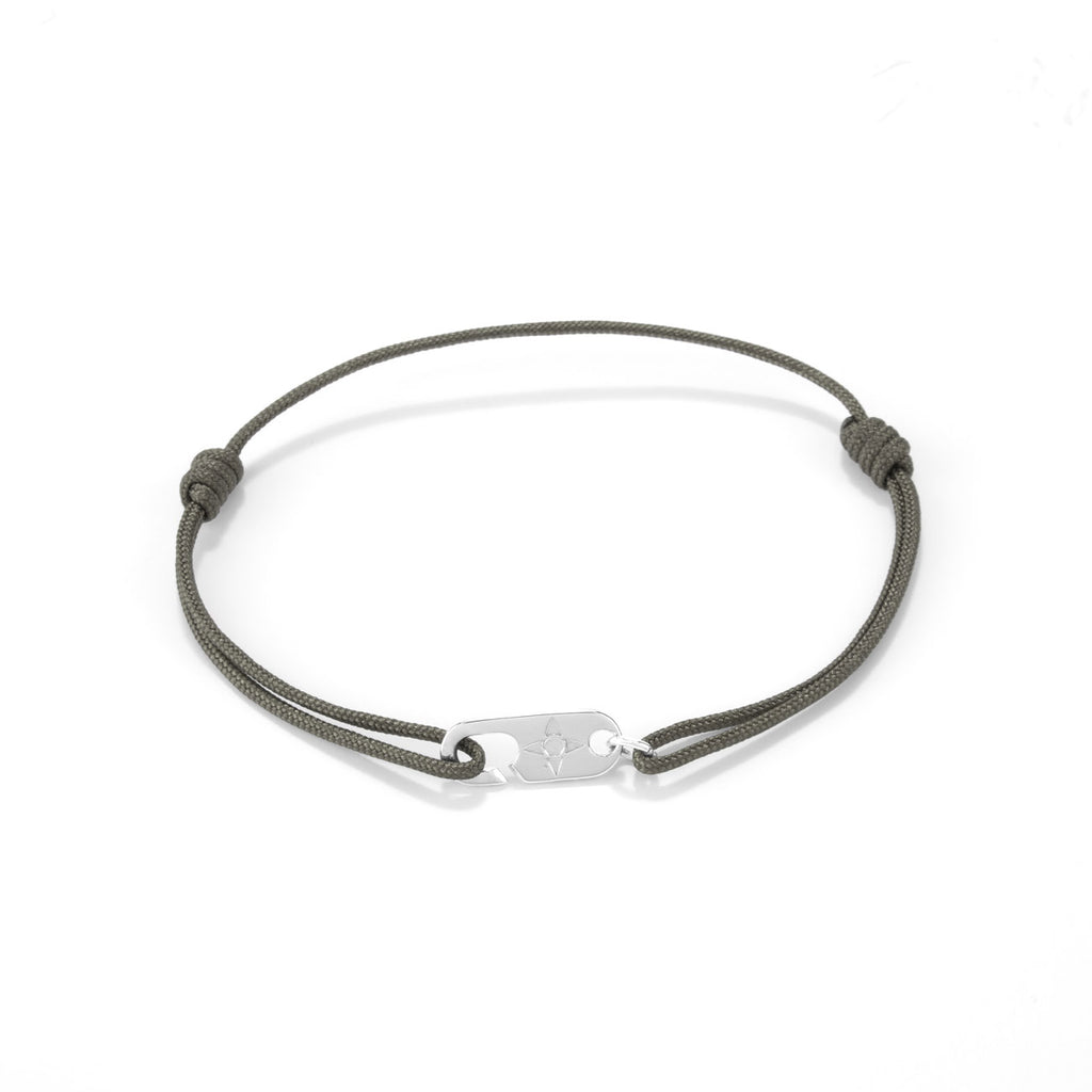 Hook bracelet Single - Silver