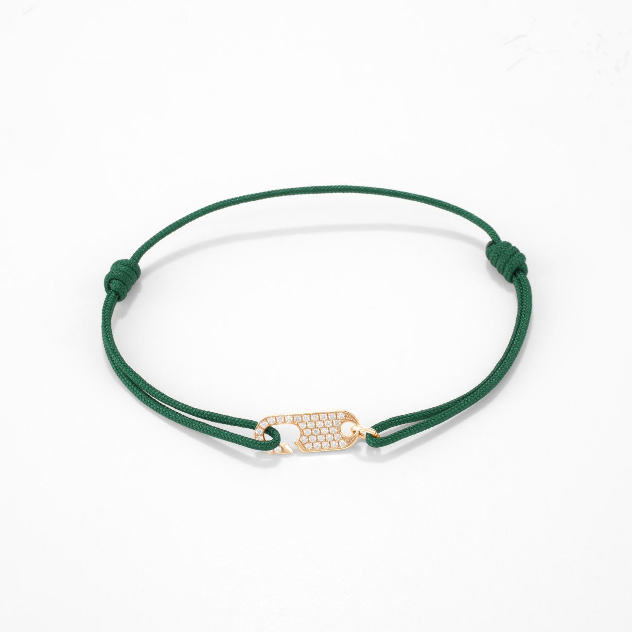 Hook diamond bracelet Single - Gold