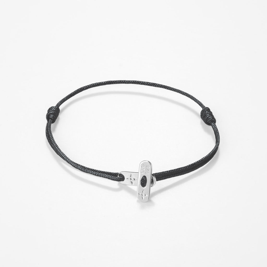 Plate lock Bracelet - Silver