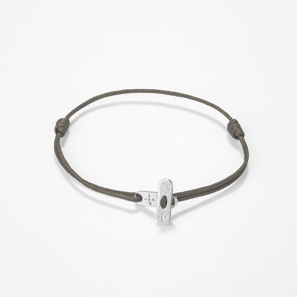 Plate lock Bracelet - Silver