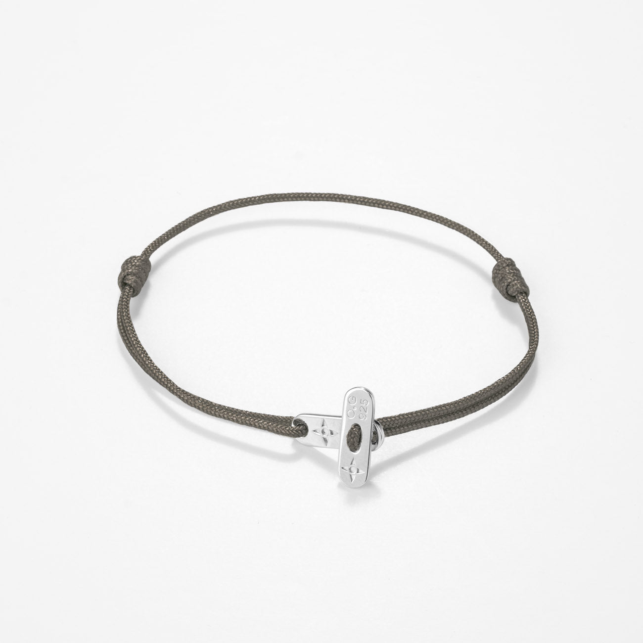 Plate lock Bracelet - Silver
