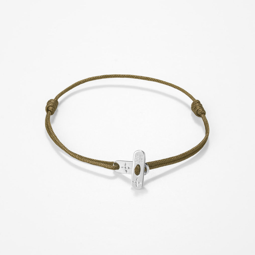Plate lock Bracelet - Silver