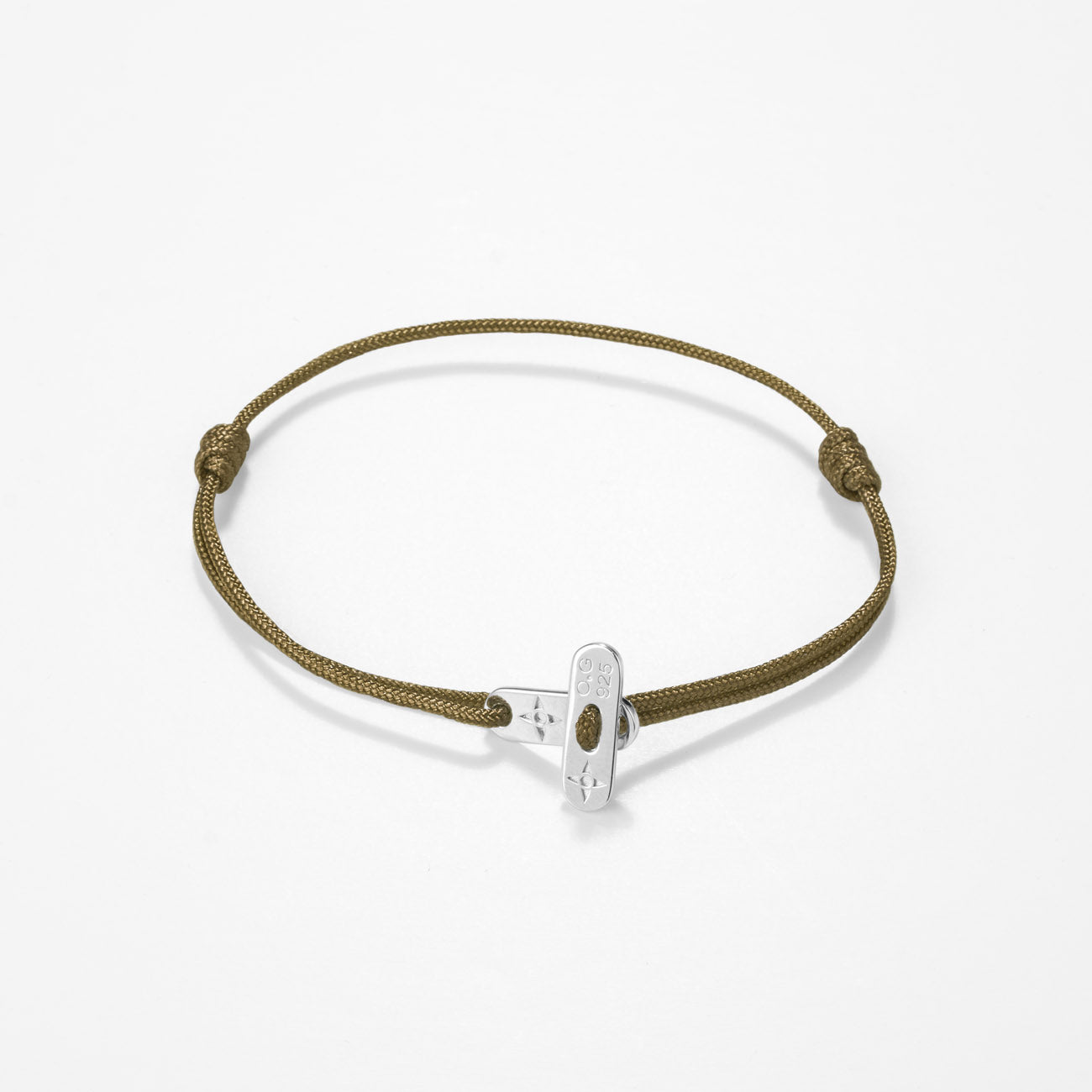 Plate lock Bracelet - Silver