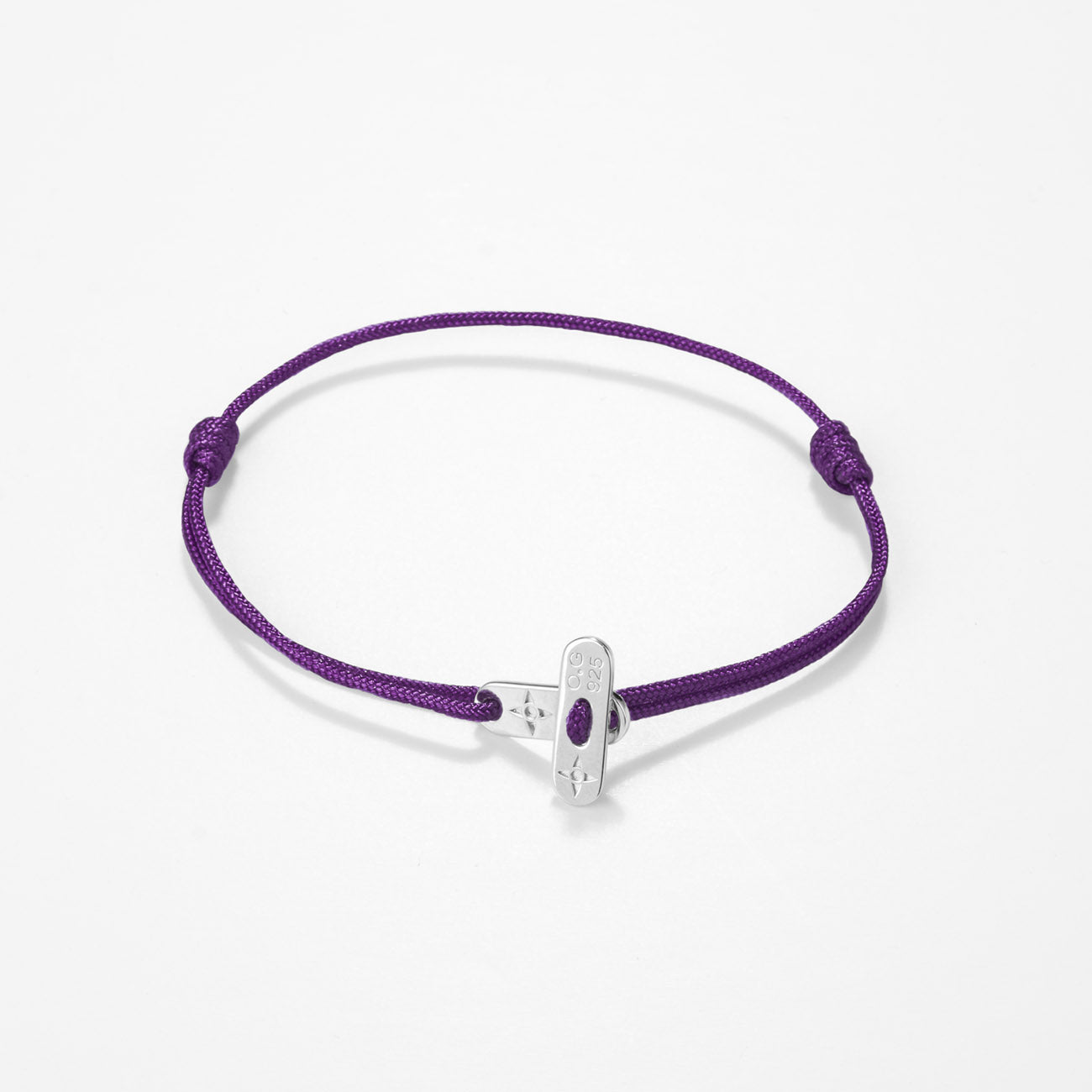 Plate lock Bracelet - Silver