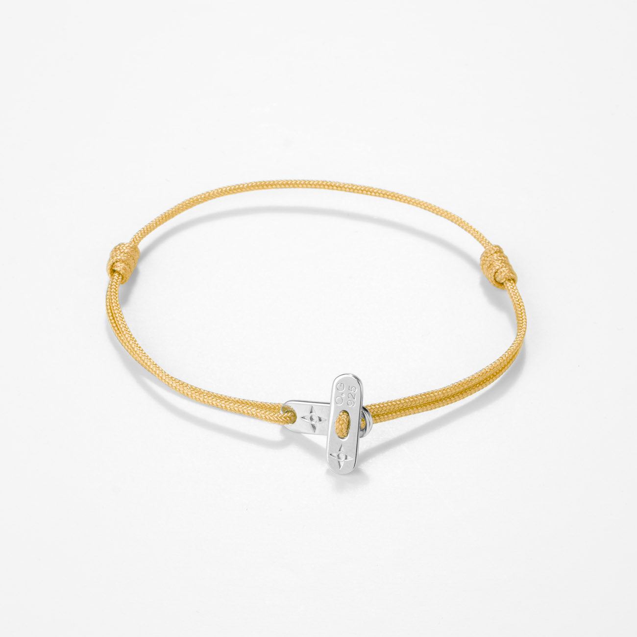 Plate lock Bracelet - Silver