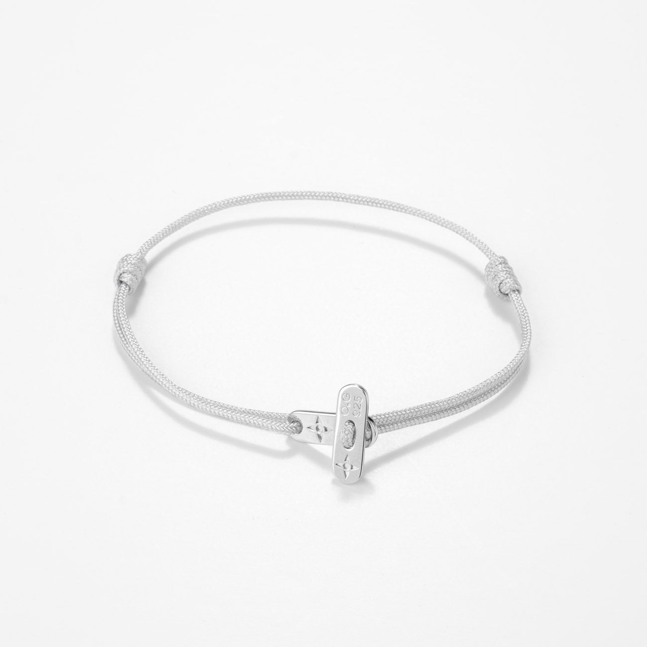 Plate lock Bracelet - Silver