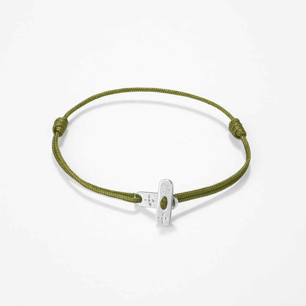 Plate lock Bracelet - Silver