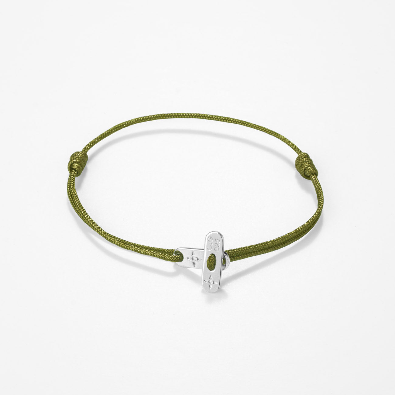 Plate lock Bracelet - Silver