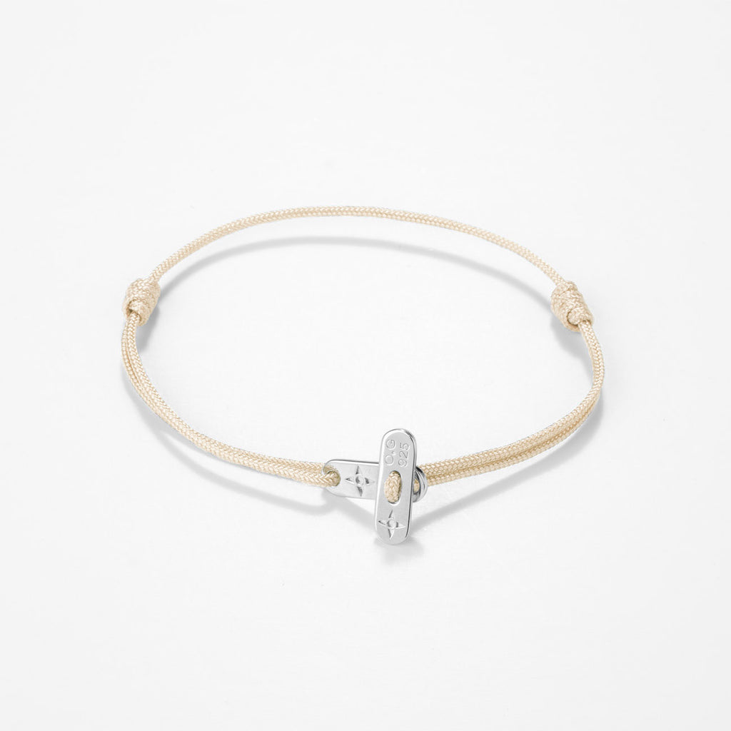 Plate lock Bracelet - Silver