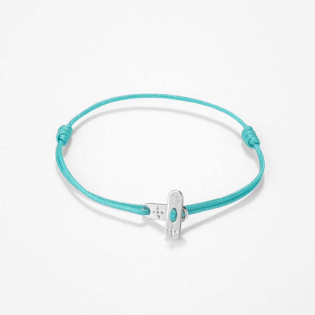 Plate lock Bracelet - Silver