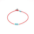 String bracelet - Turquoise