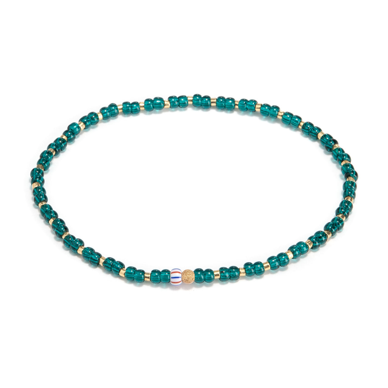 Toho and gold Miyuki bracelet