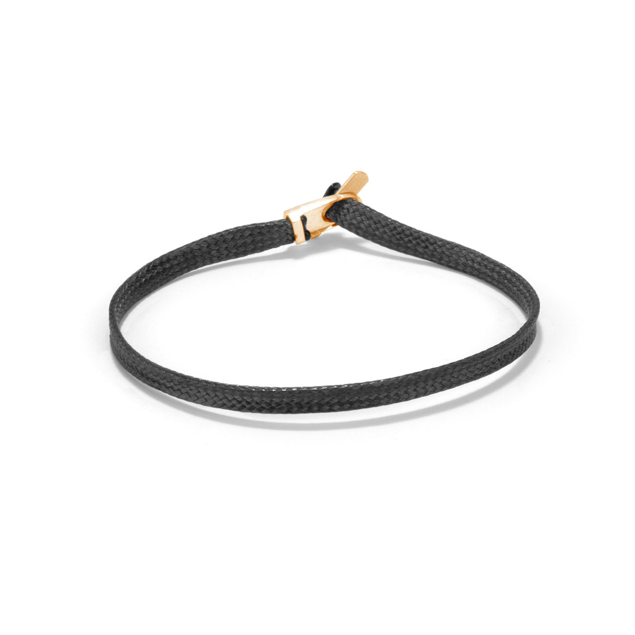 Flat cord bracelet - Gold