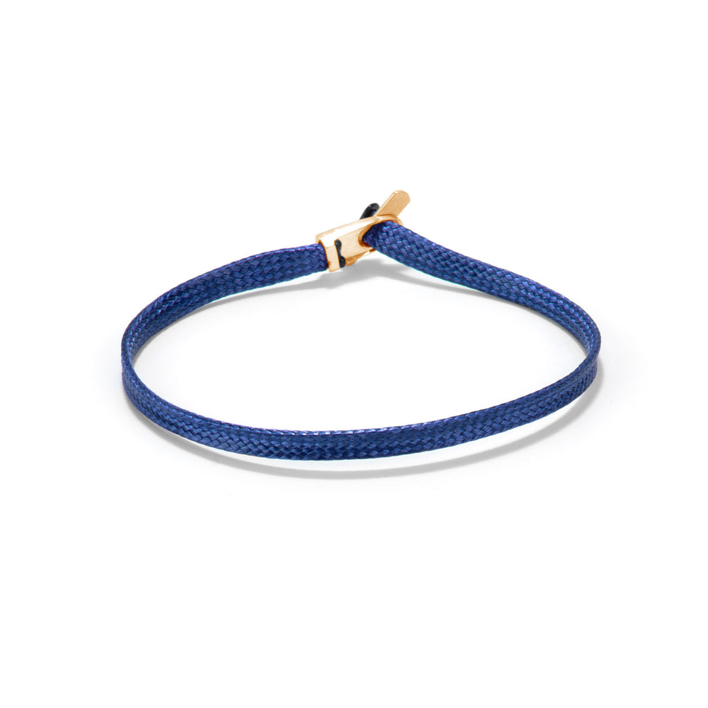 Flat cord bracelet - Gold