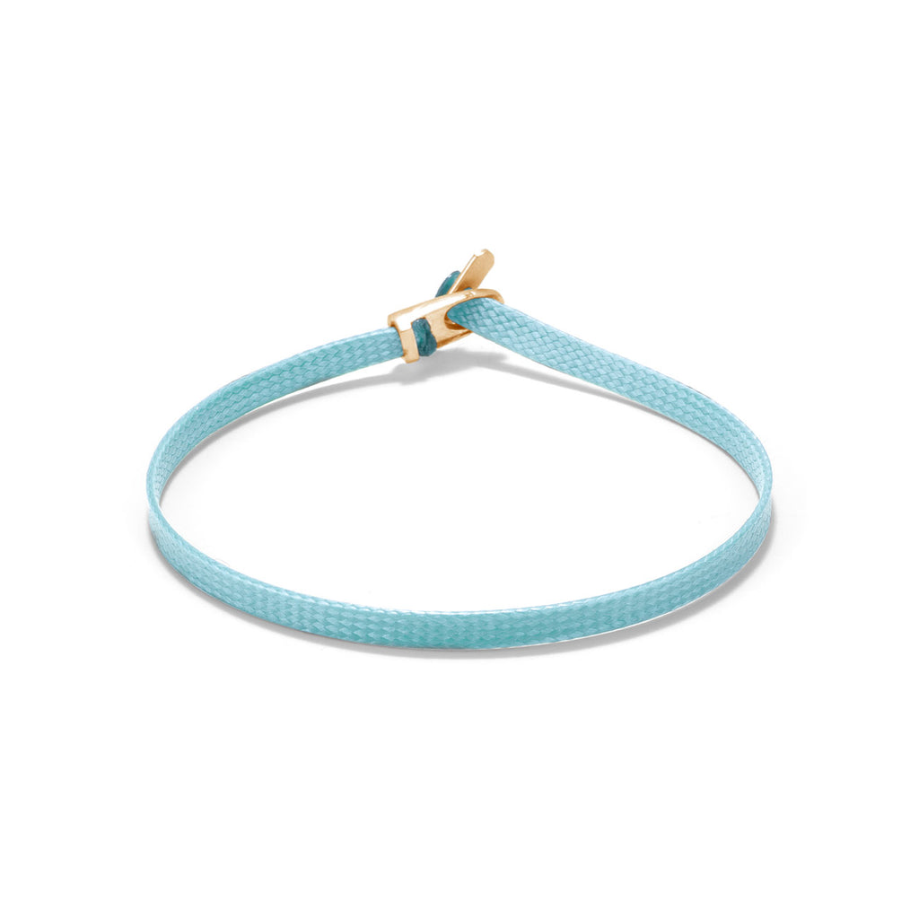 Flat cord bracelet - Gold