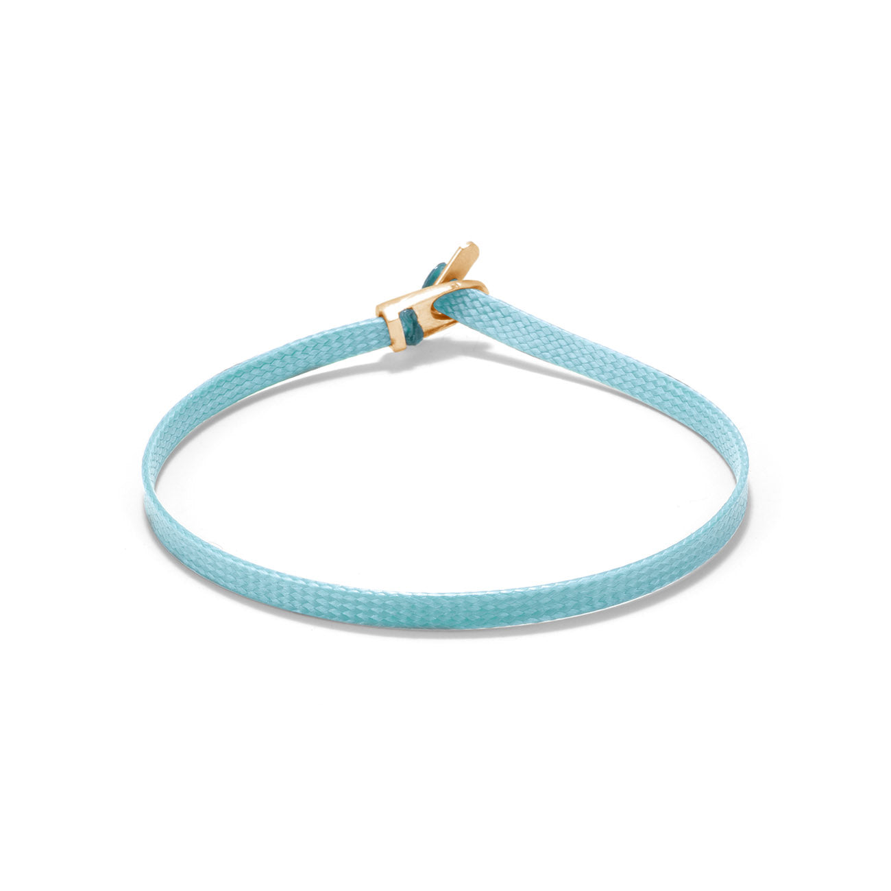 Flat cord bracelet - Gold