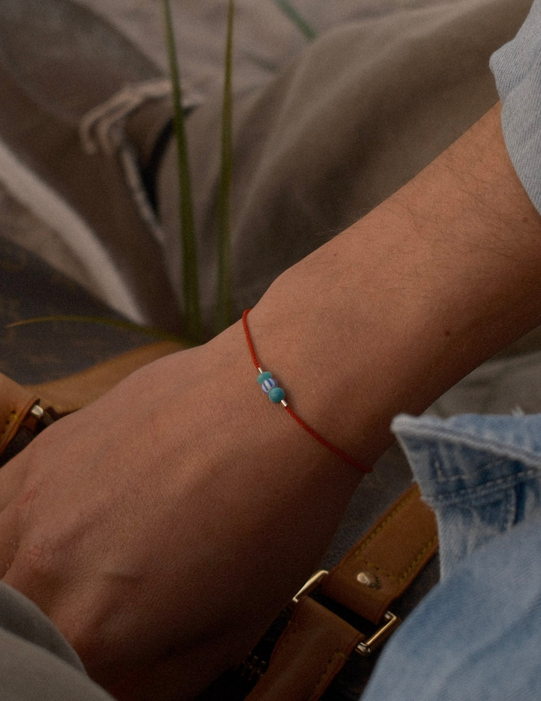 String bracelet - Turquoise