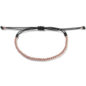 3mm gold beads bracelet