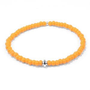 Large seed beads with Deco bead
