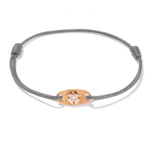 Gold batch bracelet