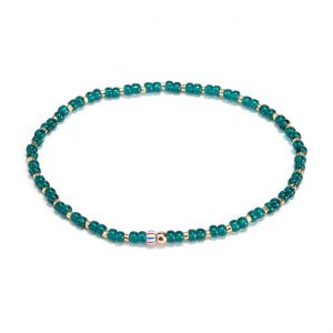 Toho and gold Miyuki bracelet