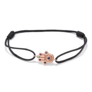 Hamsa hand 18k Gold