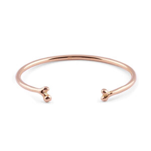 Bone Bangle - Gold