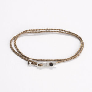 Hand braided bracelet - 2 laps