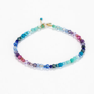 Chameleon bracelet - Blue/Turquoise/Purple
