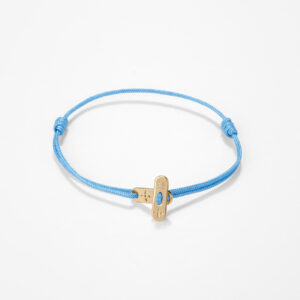 Plate lock bracelet - Gold