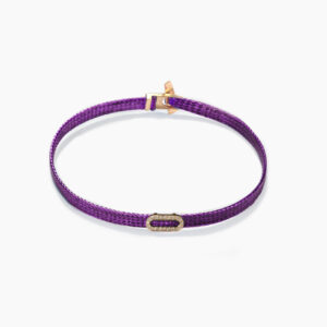 Oval diamond brick - Flat cord